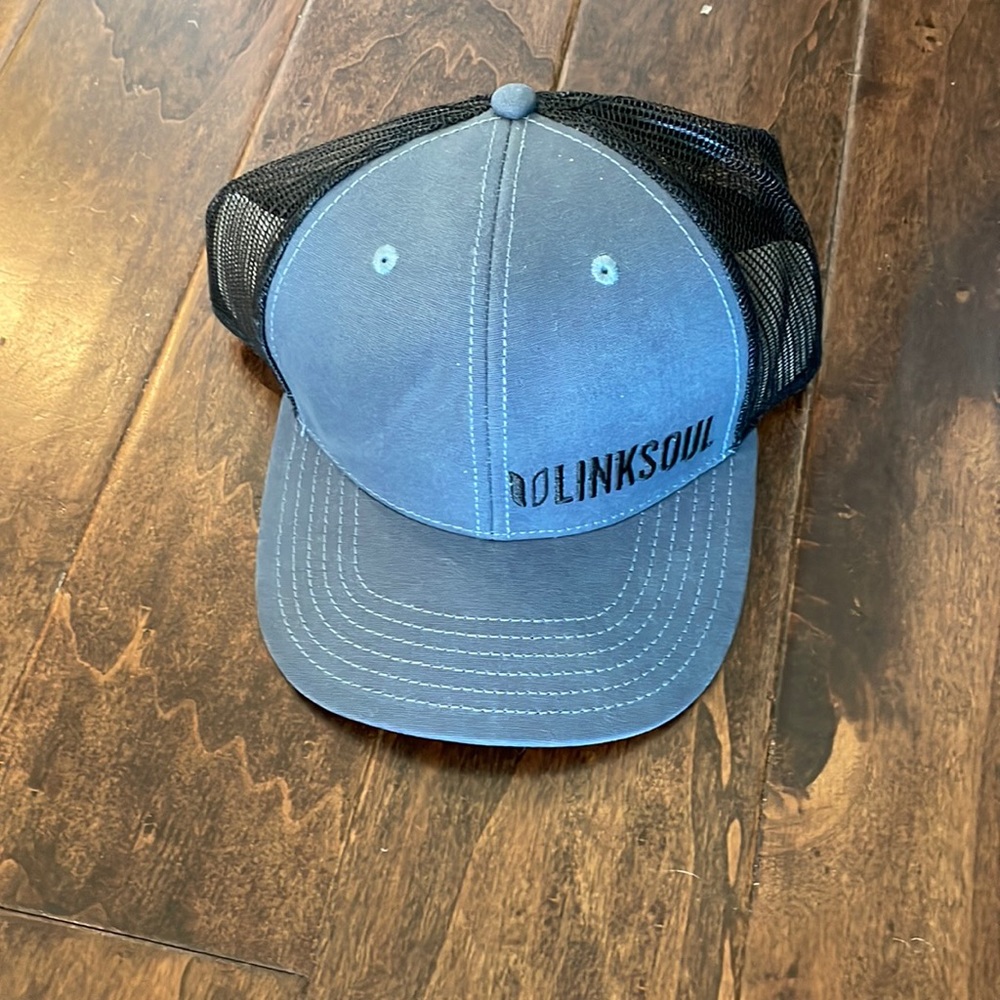 Mens Linksoul Golf Hat Black/Navy